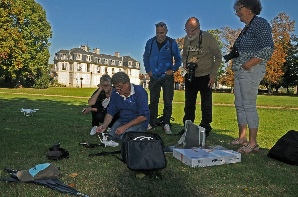 Démonstration de drone