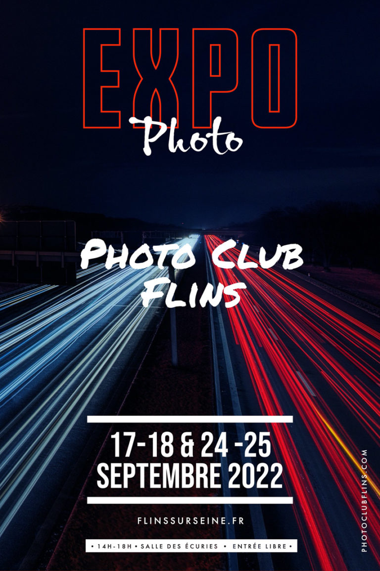 Affiche Exposition Photo Club Flins-sur-Seine 2022